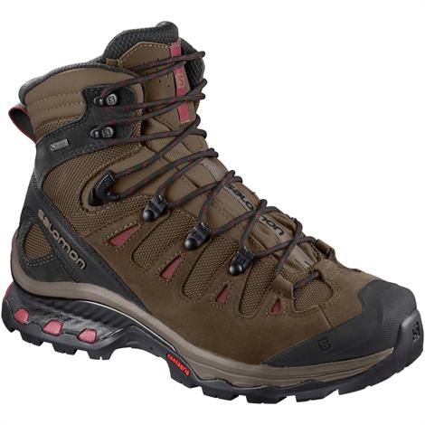 Salomon Quest 4d   Gtx Womens  Teak   Tibetan Red