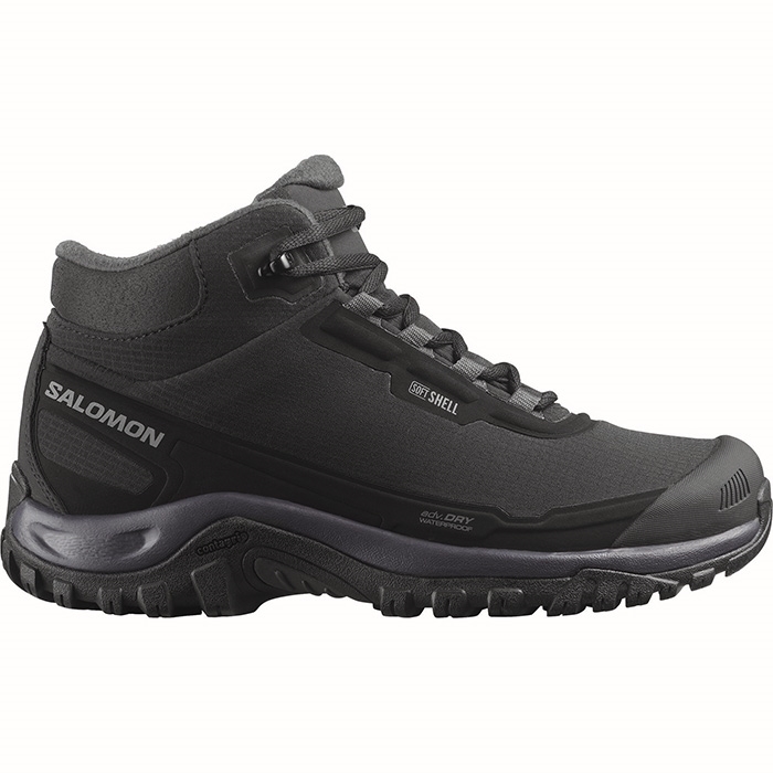 Salomon Shelter   Kvinder   Damer Vinterstøvle  Black Nine Exc-41             Vintersko  Vinterstøvler