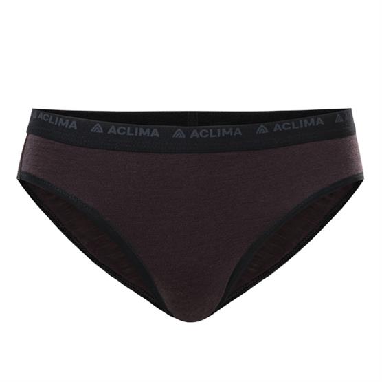 Aclima Lightwool Briefs Womens  Chocolate Plum