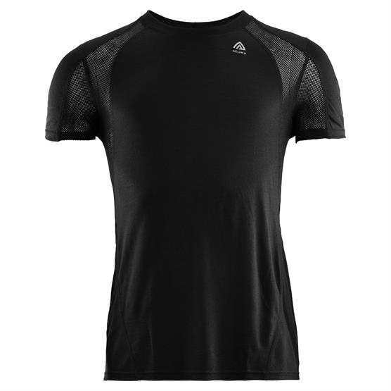 Aclima Lightwool Sports  -shirt Mens  Jet Black