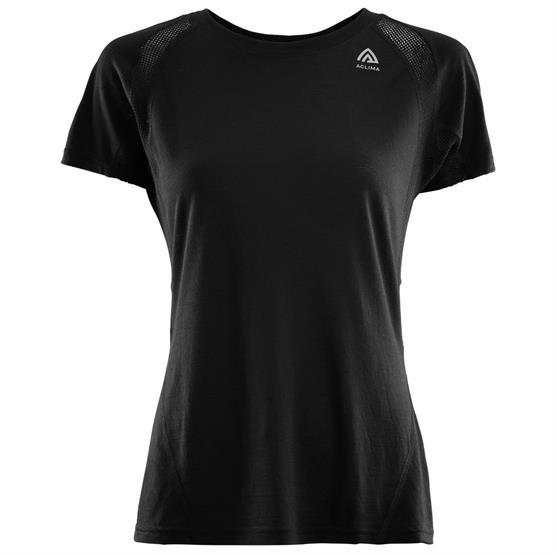 Aclima Lightwool Sports T-shirt til kvinder - Sort