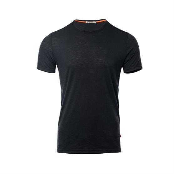 Aclima Lightwool  -shirt Round Neck Mens  Jet Black