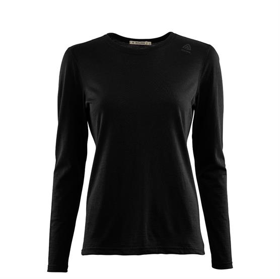 Aclima Lightwool Undershirt Womens  Jet Black