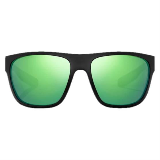 Bajio Las Rocas Black Matte Green Mirror