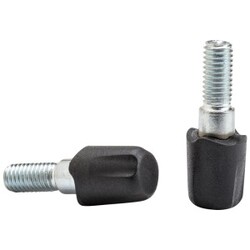 Black Diamond Tech Tips Rubber   Color Tilbehør Til Vandrestave