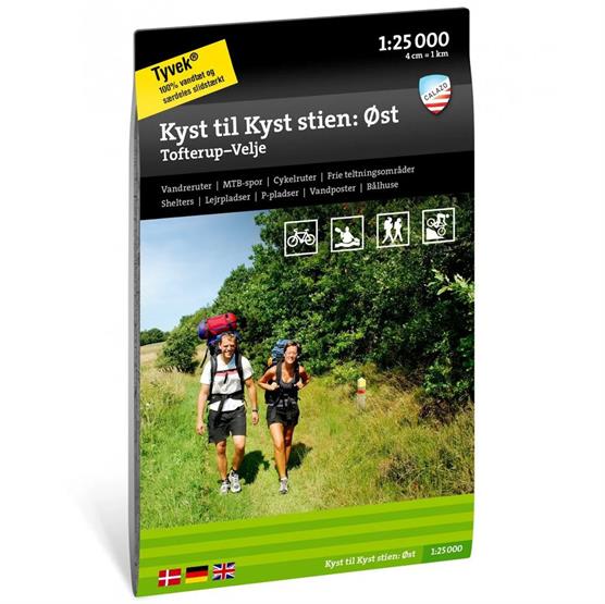 Calazo Kyst Til Kyst øst Tofterup-vejle  :25000