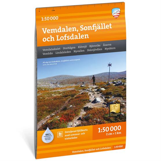 Calazo Vemdalen  Sonfjället   Lofsdalen  :50000