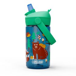 Camelbak Thrive Flip Straw Kids 14oz Friendly Forest Str   4l   14   Drikkeflaske