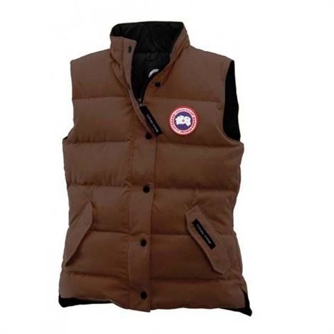 Canada Goose Ladies Freestyle Vest  Brown
