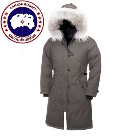 Canada Goose Kensington Parka til kvinder - Mellem Grå
