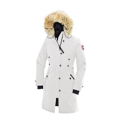 Canada Goose Kensington Parka til kvinder - Hvid