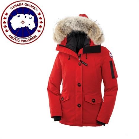 Canada Goose Ladies Montebello Parka  Red
