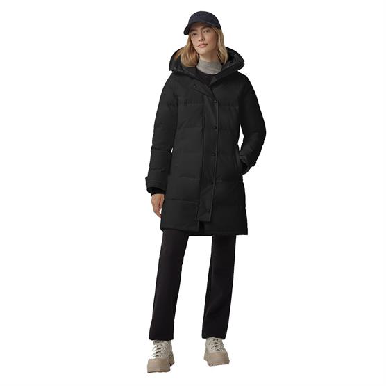 Canada Goose Ladies Shelburne Parka Black Label  Black