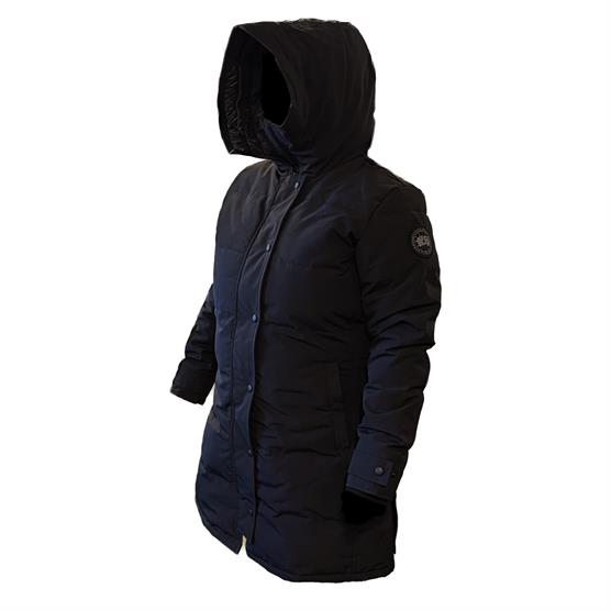 Canada Goose Ladies Shelburne Parka Black Label  Black