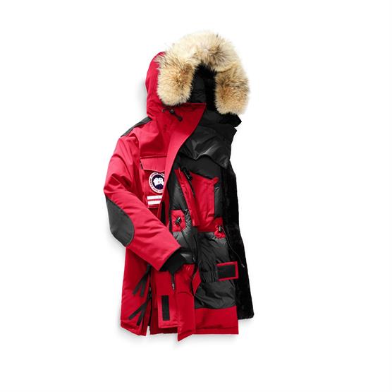 Canada Goose Snow Mantra Parka til kvinder - Rød