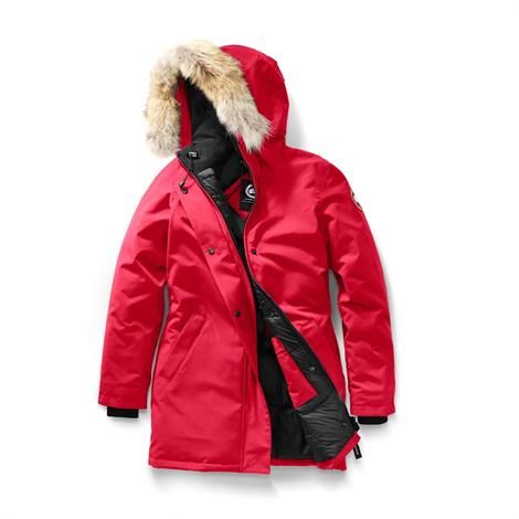 Canada Goose Victoria Parka til kvinder - Rød
