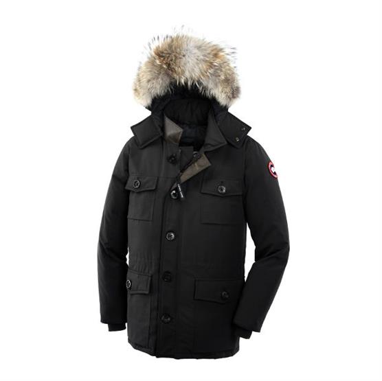 Canada Goose Mens Banff Parka  Black