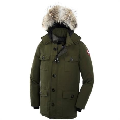 Canada Goose Mens Banff Parka  Military Green