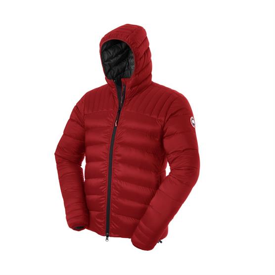 Canada Goose Mens Brookvale Hoody  Red   Black