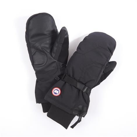 Canada Goose Mens Down Mitts  Black