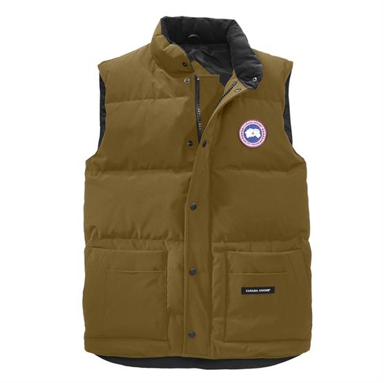 Canada Goose Mens Freestyle Crew Vest  Klondike Gold