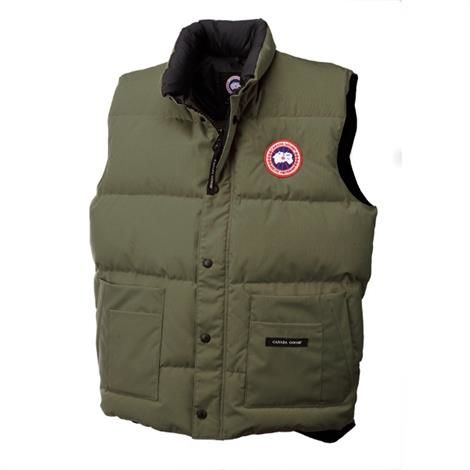 Canada Goose Mens Freestyle Vest  Military Green