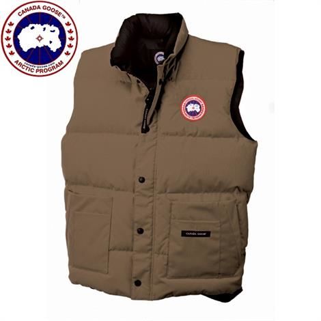 Canada Goose Mens Freestyle Vest  Tan