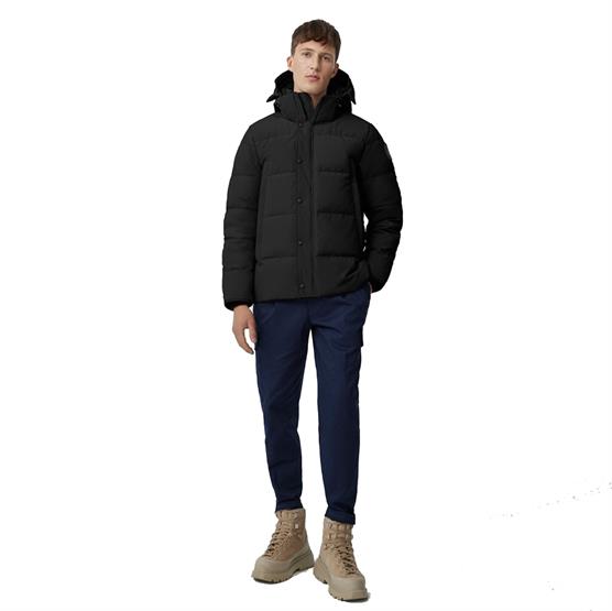 Canada Goose Mens Wyndham Parka Black Label  Black