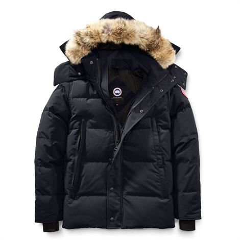 Canada Goose Mens Wyndham Parka  Navy