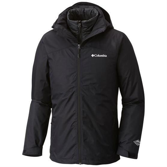Columbia Aravis Explorer Interchange Jacket Mens  Black