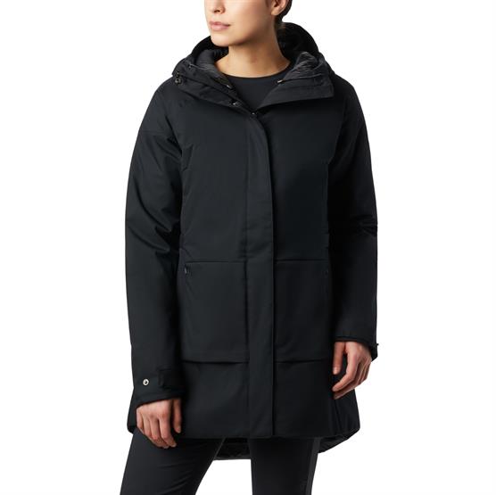 Columbia Autumn Rise Trench Jacket Womens  Black