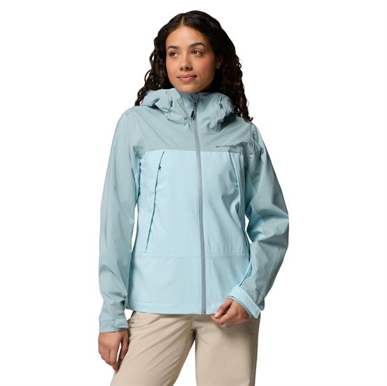 Columbia Boulder Falls Jacket Womens  Marine Light   Crushed Blue