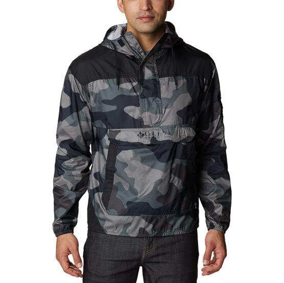 Columbia Challenger Windbreaker Mens  Black Mod Camo