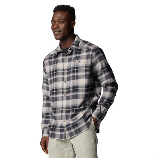 Columbia Cornell Woods Flannel     Shirt Mens  Black   Grey
