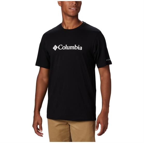 Columbia Csc Basic Logo Short Sleeve  Black