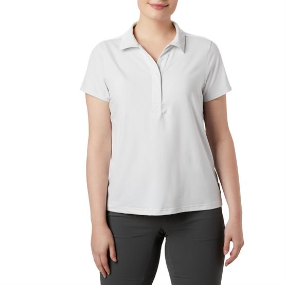 Columbia Firwood Camp   Polo Womens  White Small Stripe