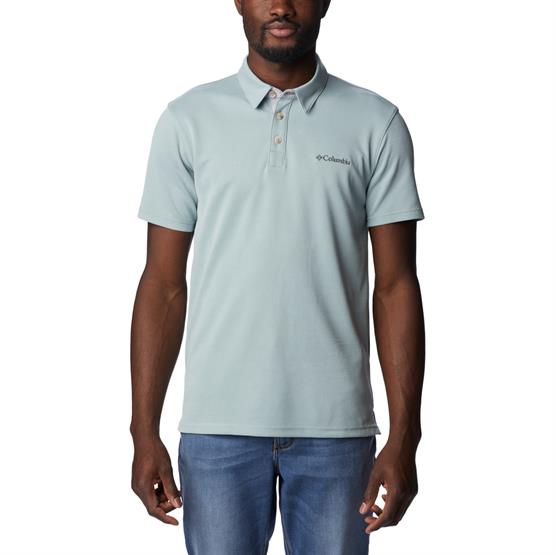 Columbia Nelson Point Polo Mens  Niagara