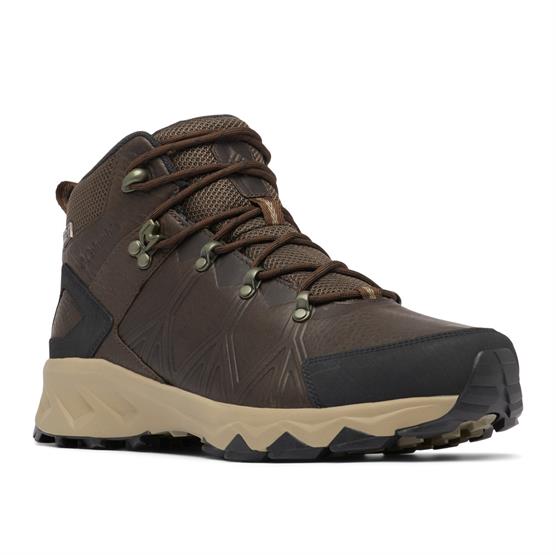 Columbia Peakfreak   Mid Outdry Leather Mens  Cordovan   Black