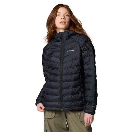 Columbia Powder Lite   Hooded Jacket Womens  Black