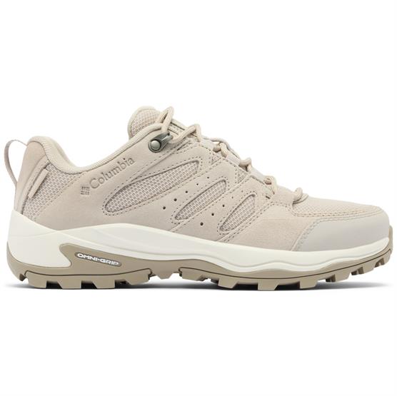 Columbia Redmond   Low Waterproof Womens  Soft Taupe   Light Sand