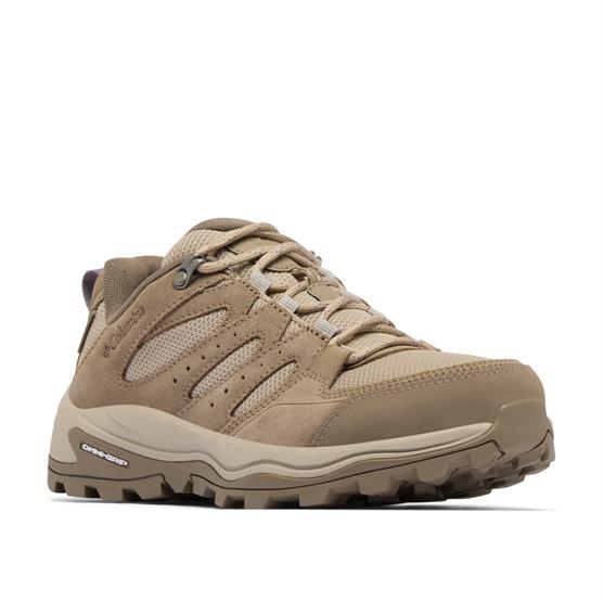 Columbia Redmond   Low Waterproof Womens  Wet Sand   Graphite Purple