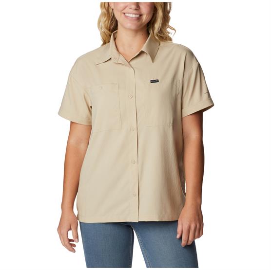 Columbia Silver Ridge Utility Skjorte til Dame - Antik Fossil