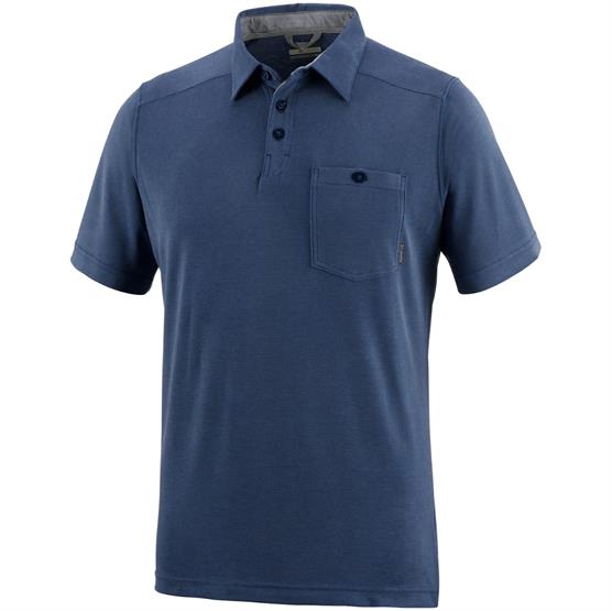 Columbia Sun Ridge   Novelty Polo Mens  Carbon