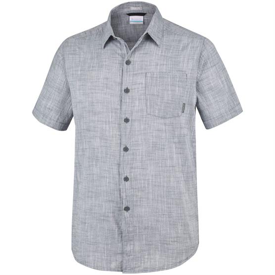 Columbia Under Exposure   Short Sleeve Shirt Mens  Graphite