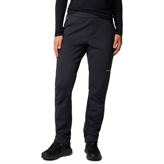 Columbia Vast Canyon Højtaljet Softshell Bukser Dame Sort