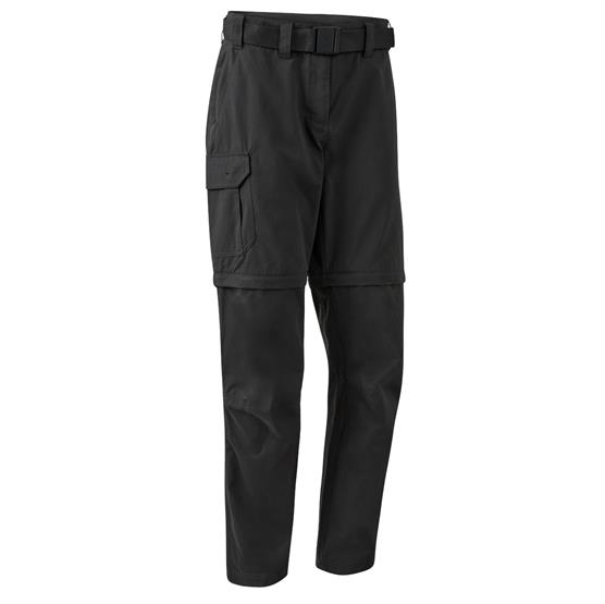 Deerhunter Lady Slogen Zip-off Trousers  Black Ink