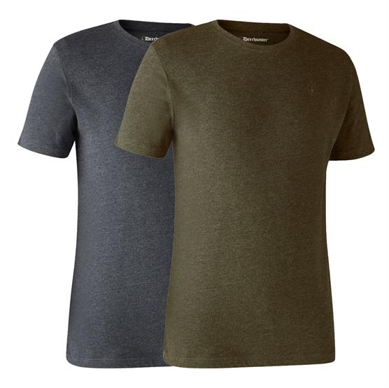 Deerhunter Mens Basic -pack -shirt Adventure Green Melange
