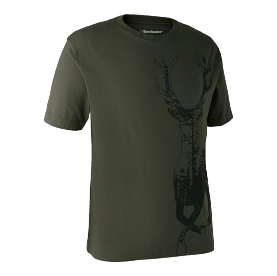 Deerhunter Mens Hjort -shirt Bark Green