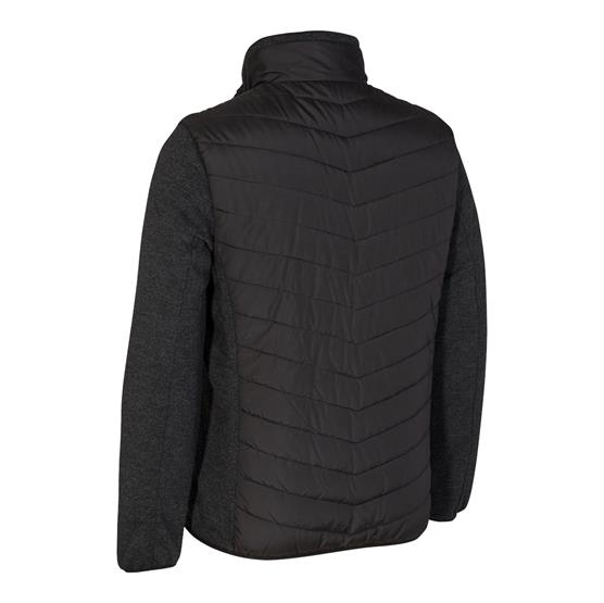 Deerhunter Mens Moor Padded Jacket With Knit  Black