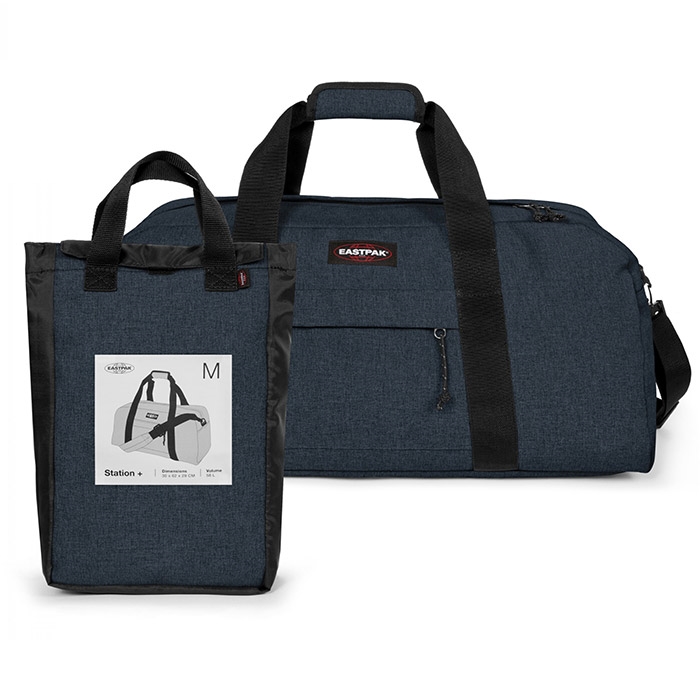 Eastpak Station    Duffeltaske 58l  Triple Denim Duffel Tasker